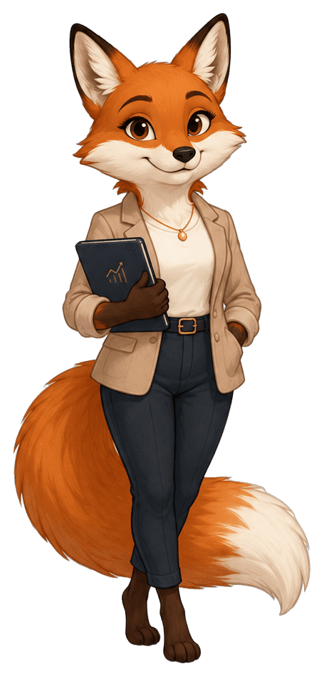 Trixie, holding a tablet